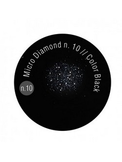 MICRO DIAMOND #10 - black
